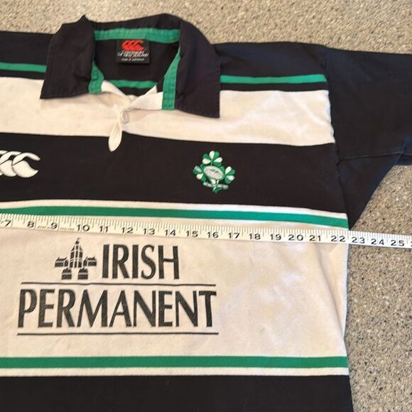 CANTERBURY OF NEW ZEALAND Vintage Irish Permanent Rugby Shirt - Picture 5 of 10
